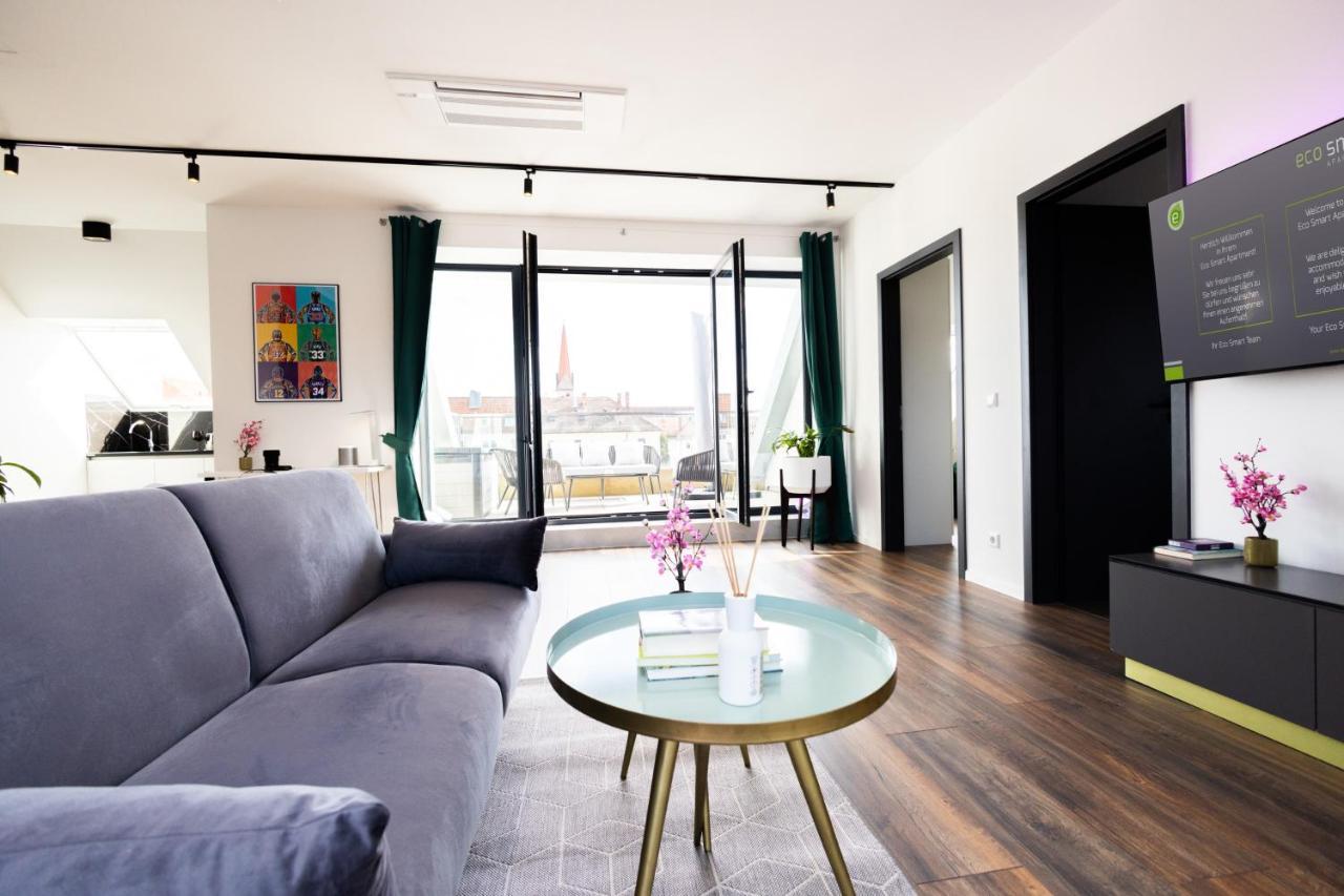 The Penthouse At Eco Smart Apartments Nuremberg Exterior photo