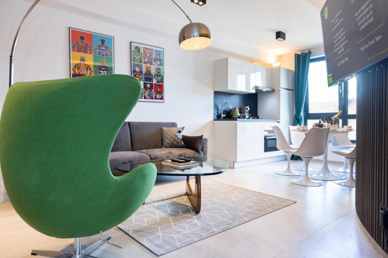 The Penthouse At Eco Smart Apartments Nuremberg Exterior photo