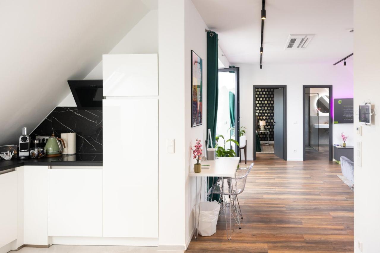 The Penthouse At Eco Smart Apartments Nuremberg Exterior photo